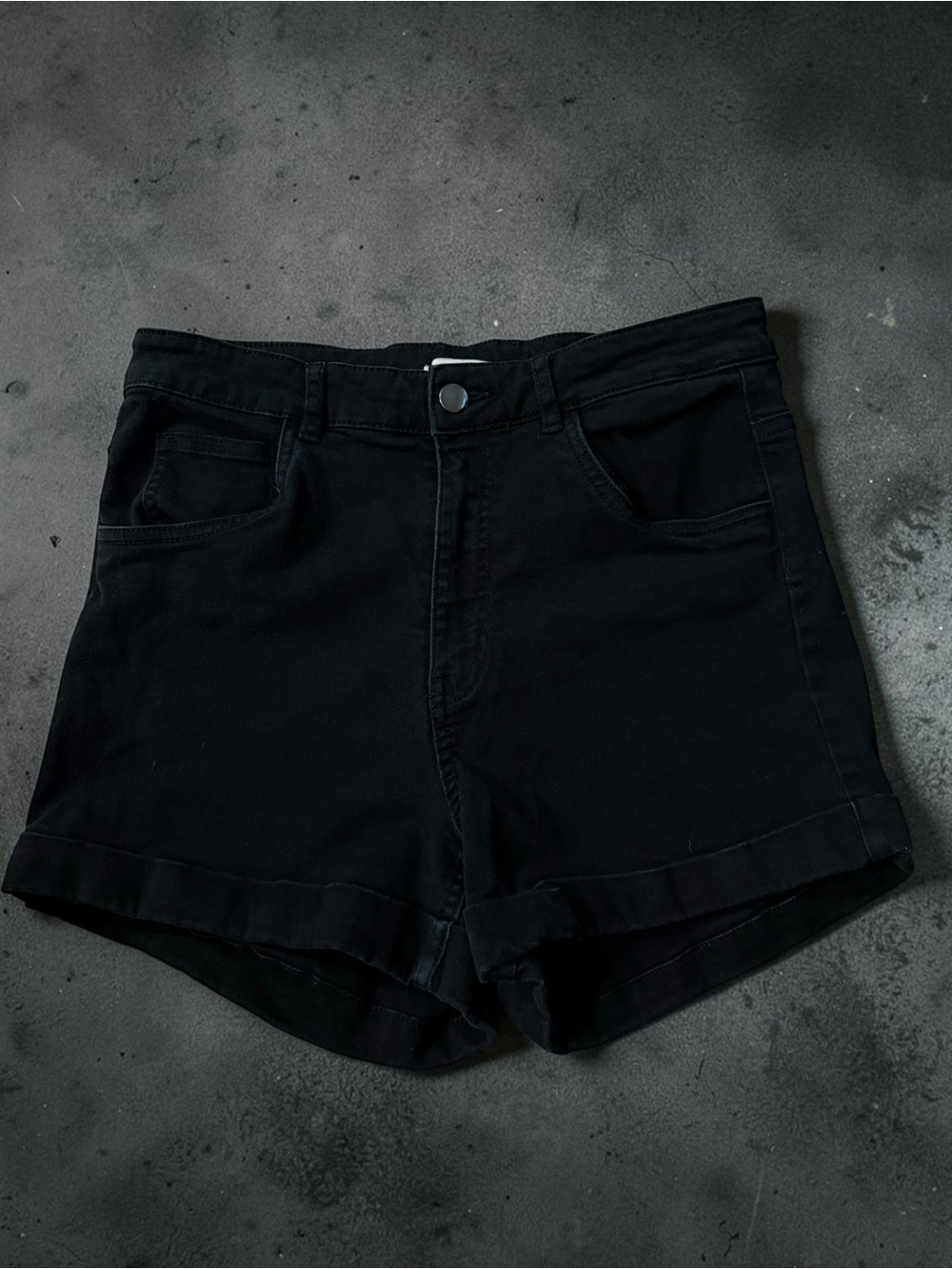 H&M High-Waist Black Women's Shorts